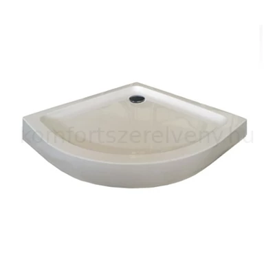 Zuhanytálca 80x80x12 íves Sanotechnik SanoAcryl