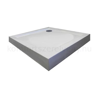 Zuhanytálca 80x80x12 szögletes Sanotechnik SanoAcryl