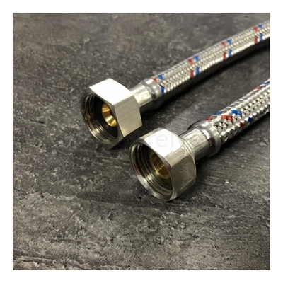 Flexibilis vízcső 1/2"-1/2" BB 120 cm