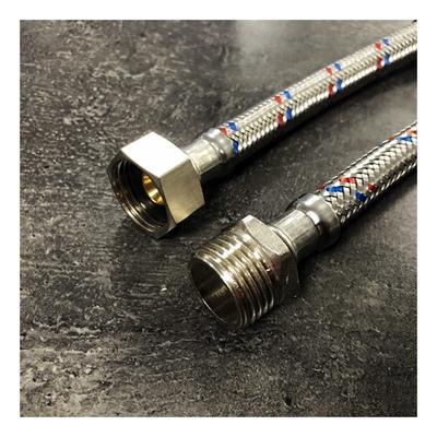 Flexibilis vízcső 1/2"-1/2" KB 80 cm