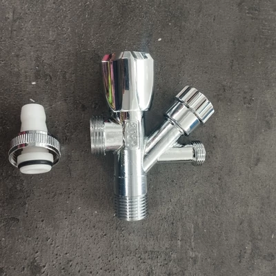 Sarokszelep 1/2"-3/4"-3/8"  kombinált Mofém 163-0015-01