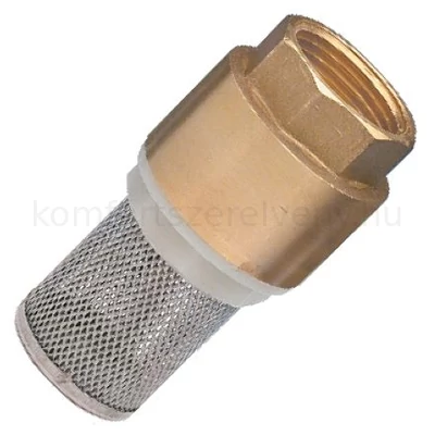 Lábszelep szűrővel 5/4"