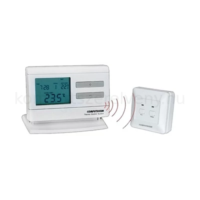 Termosztát Computherm Q7 RF  programozható, vezeték nélküli, digitális, rádiós szobatermosztát