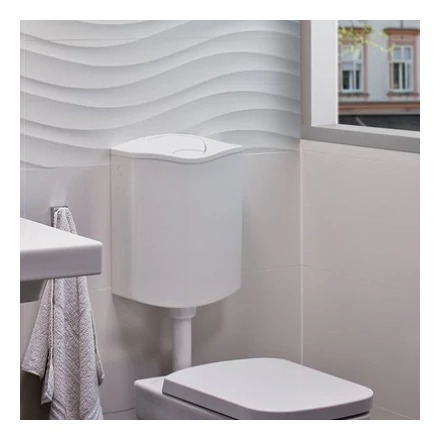 Falon kívüli WC tartályok