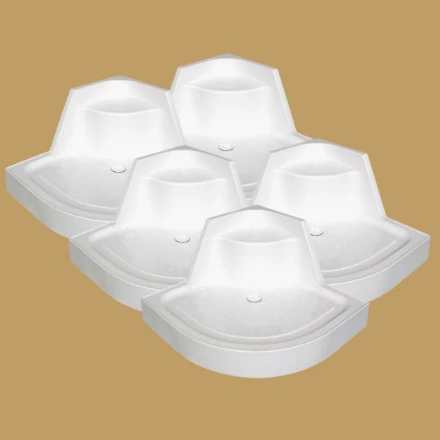 Zuhanytálca előlapok