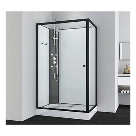 Zuhanykabin 80x120x225 szögletes Sanotechnik Viva 1 hidromasszázs zuhanykabin