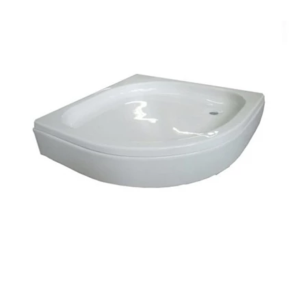 Zuhanytálca 90x90x14 íves Sanotechnik Sanoacryl Bora