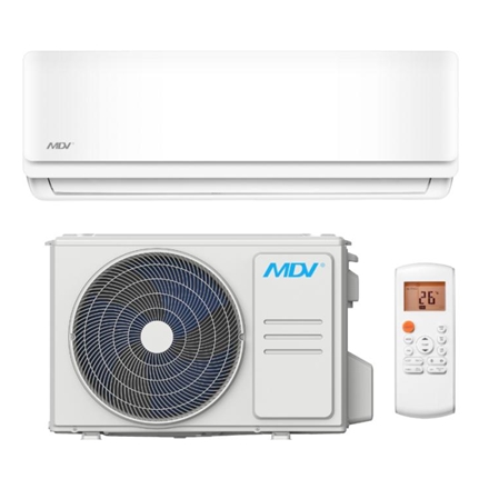 Klíma MDV NEXT 2,6 kW inverteres, hűtő-fűtő, split légkondícionáló NTA1-026B-SP (HB)