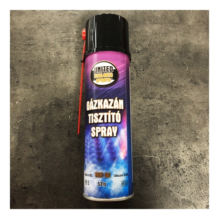 Gázkazán tisztító spray 500 ml UNITED