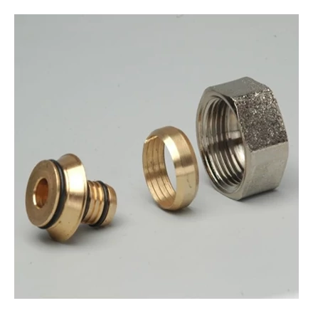 Osztógyűjtő osztócsatlakozó sárgaréz 16x2 mm 3/4
